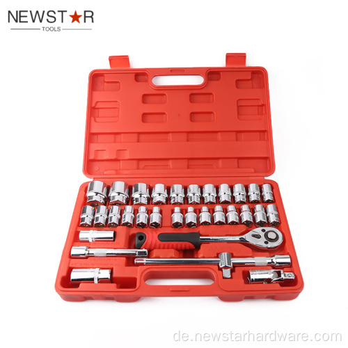 32pcs Handwerkzeugsatz professioneller Socket -Set